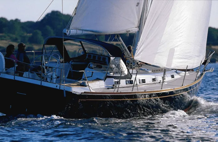 Tartan 3700. Photo courtesy of Tartan Yachts.